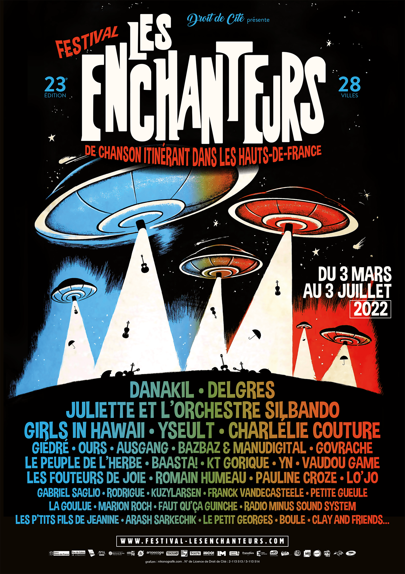 Festival Les Enchanteurs 2022 - Droit de Cité - Artoiscope