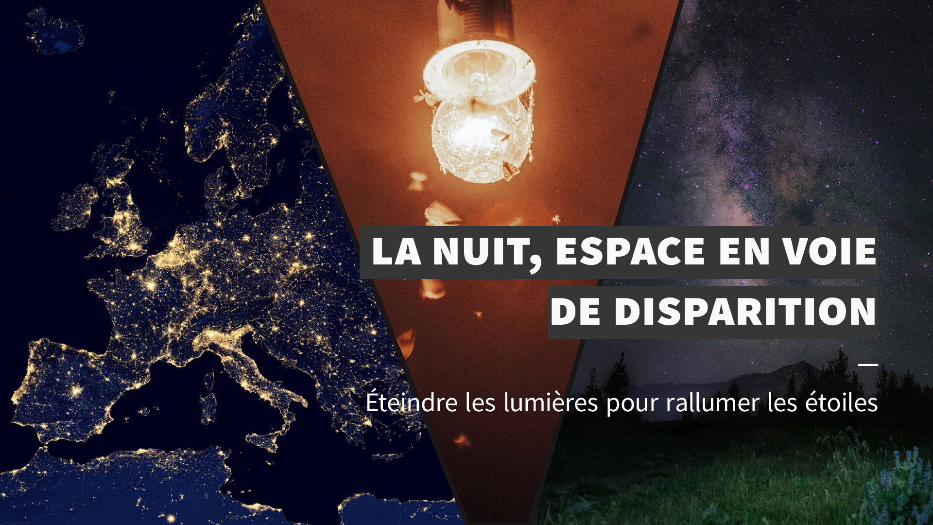 La nuit, espace en voie de disparition - Université d’Artois Arras - Artoiscope