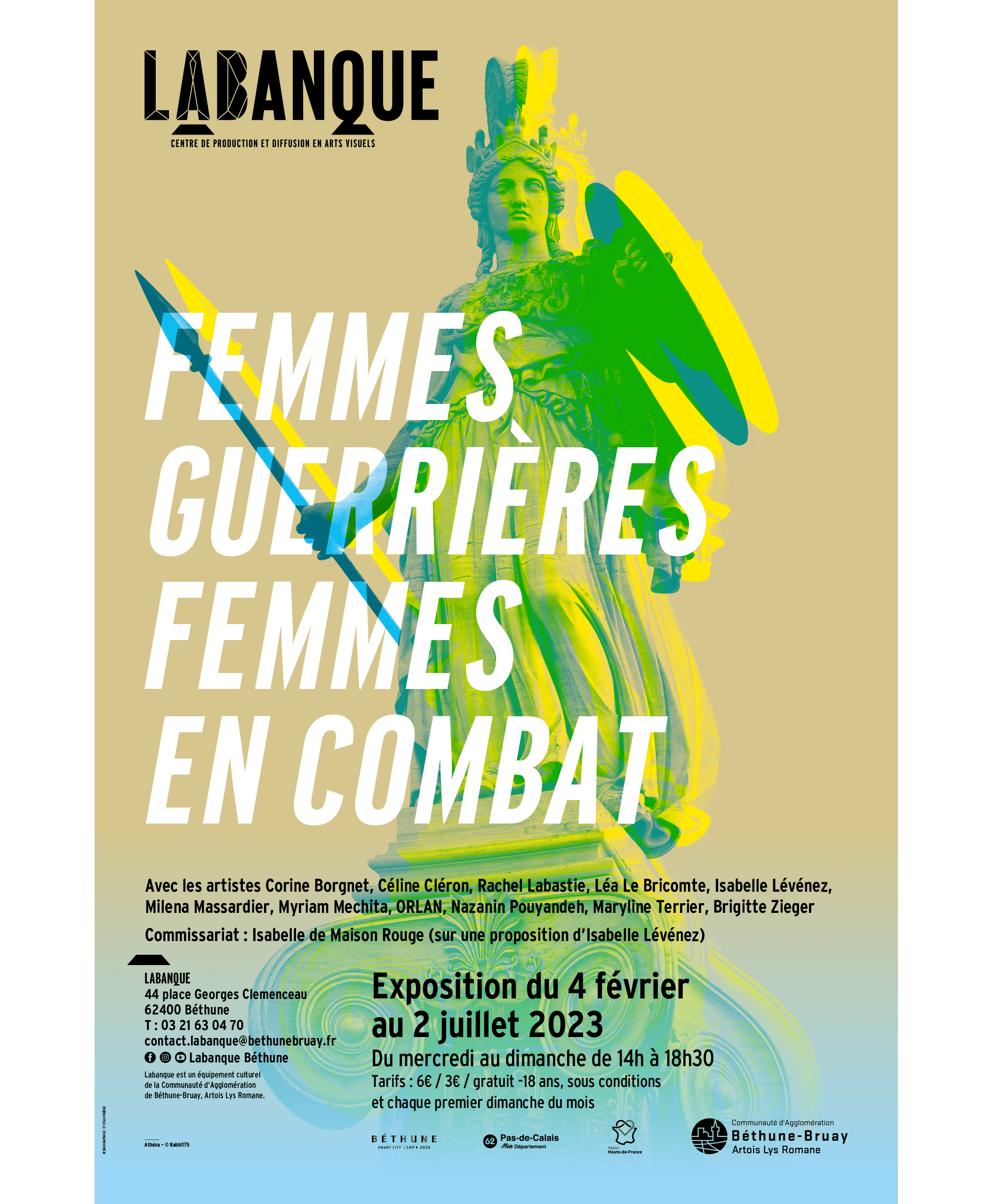 Femmes guerrieres femmes au combat - Labanque Béthune - Artoiscope